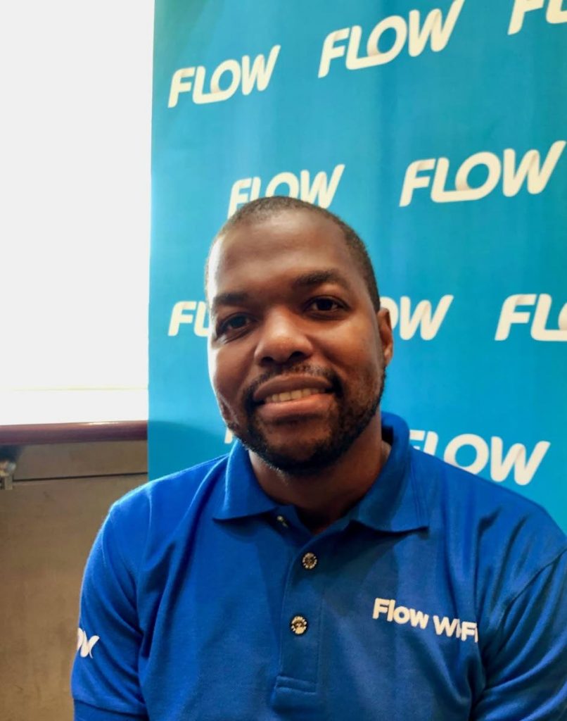Kurleigh Prescod, new country manager of Flow Trinidad. 