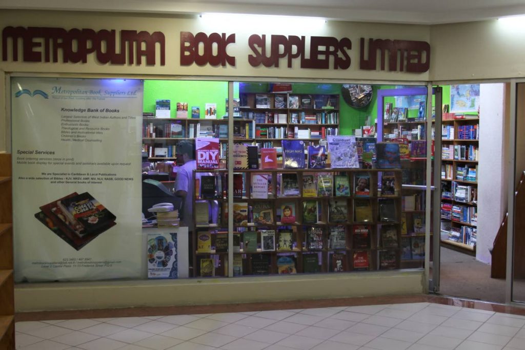 Metropolitan Book Suppliers, Capital Mall, Port of Spain.
