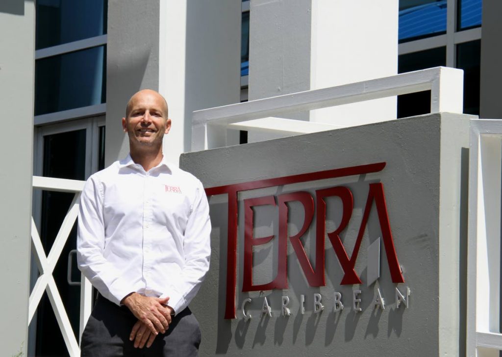 Terra Caribbean CEO Jean-Paul de Meillac at the company's head office in St Clair. PHOTOS BY AYANNA KINSALE