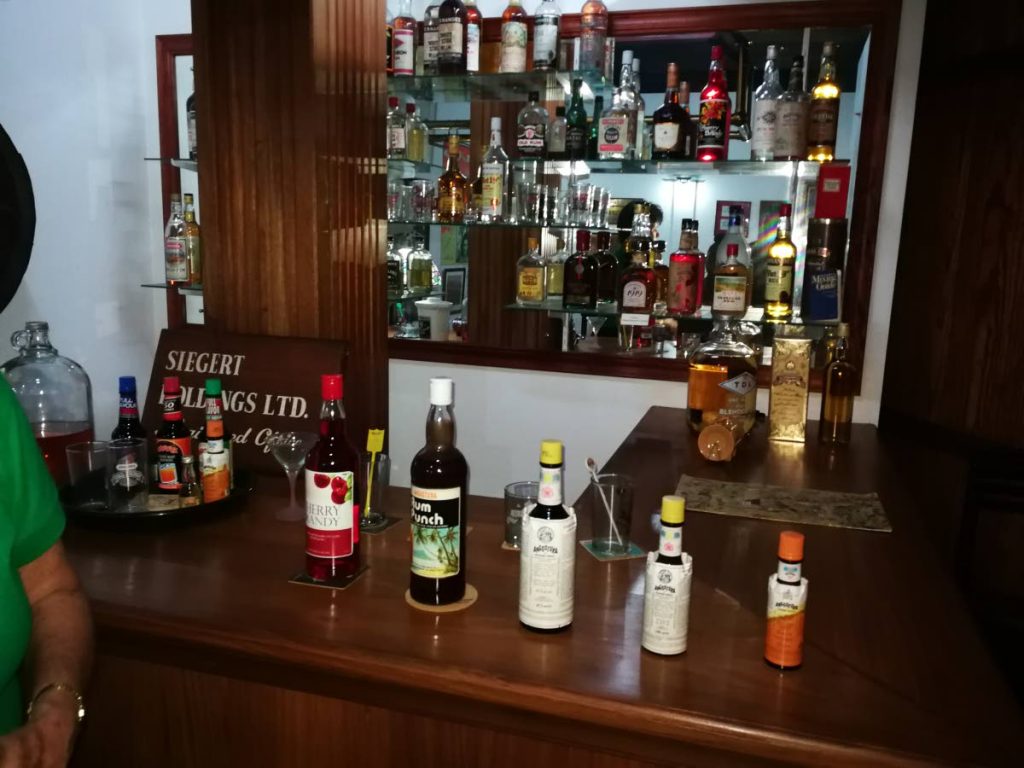 Some of Angostura’s range of products.