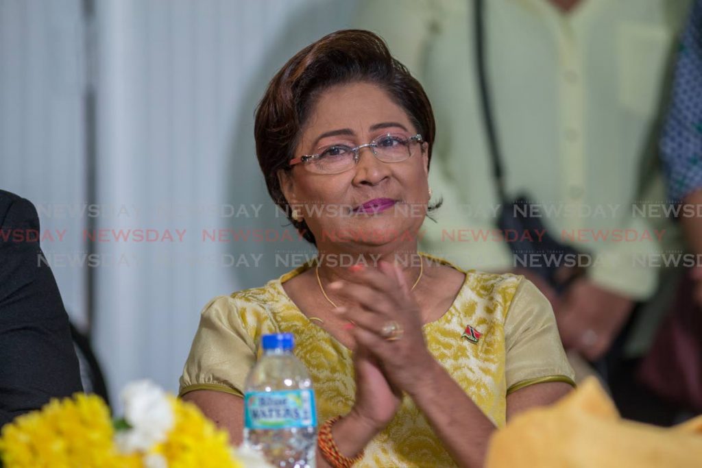 Opposition Leader Kamla Persad-Bissessar JEFF K MAYERS