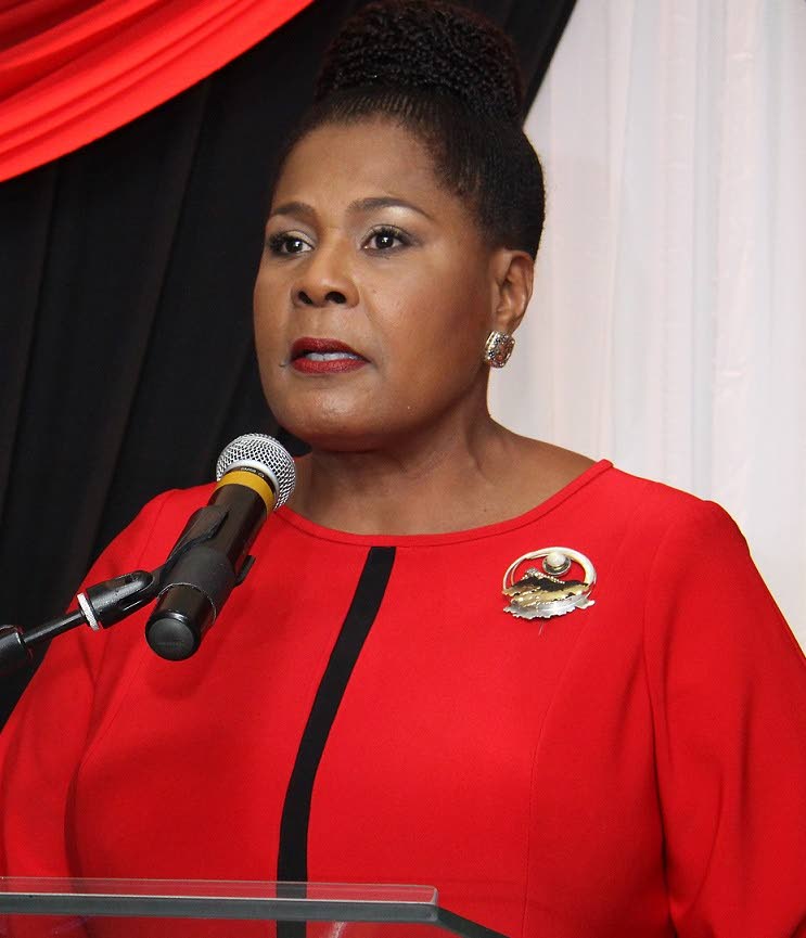 President Paula-Mae Weekes.