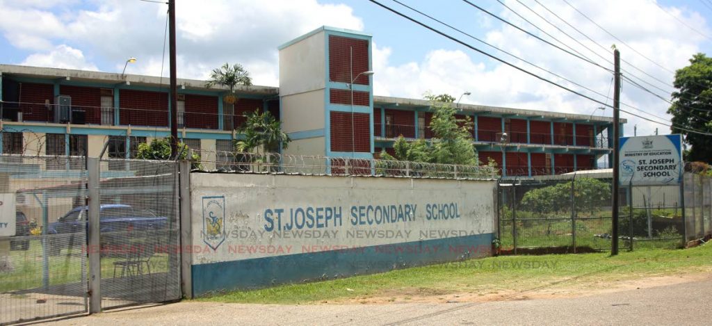 St Joseph Secondary School  PHOTO SUREASH CHOLAI