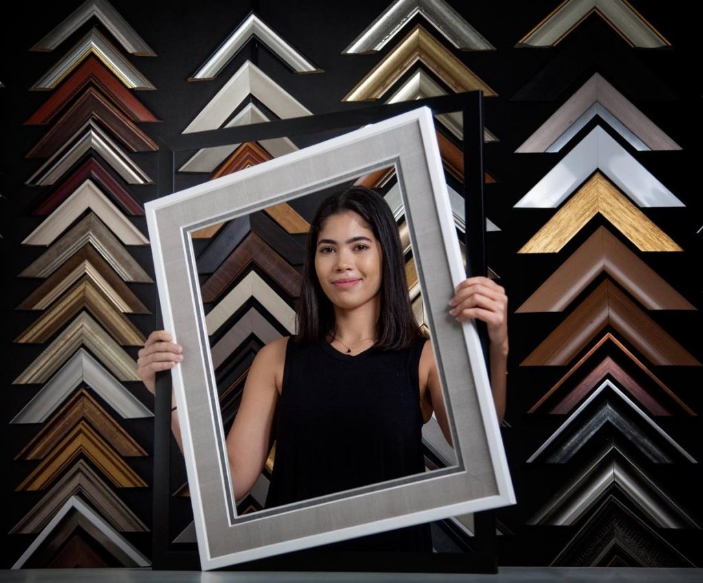 Anneliese Littrean is a framing consultant. She  helps customers decide on the right frame that enhances their art.

Photos: Mark Lyndersay