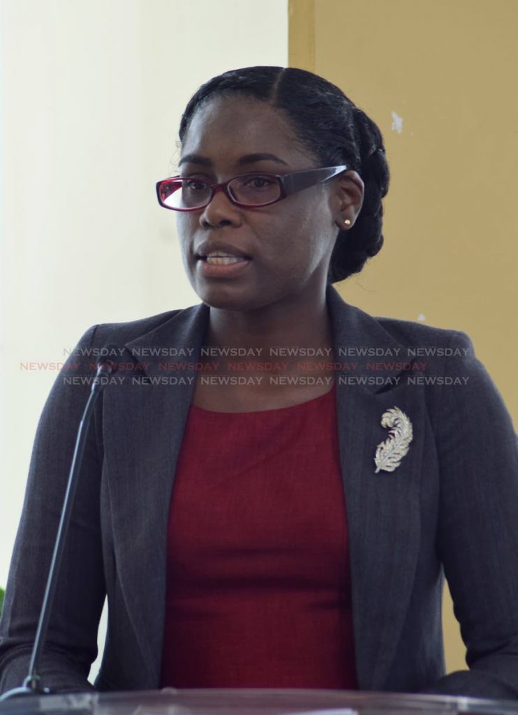 Emalene Marcus-Burnett, commissioner, Caricom Competition Commission, at the competition law and merger policy workshop. 

Photos: Vidya Thurab