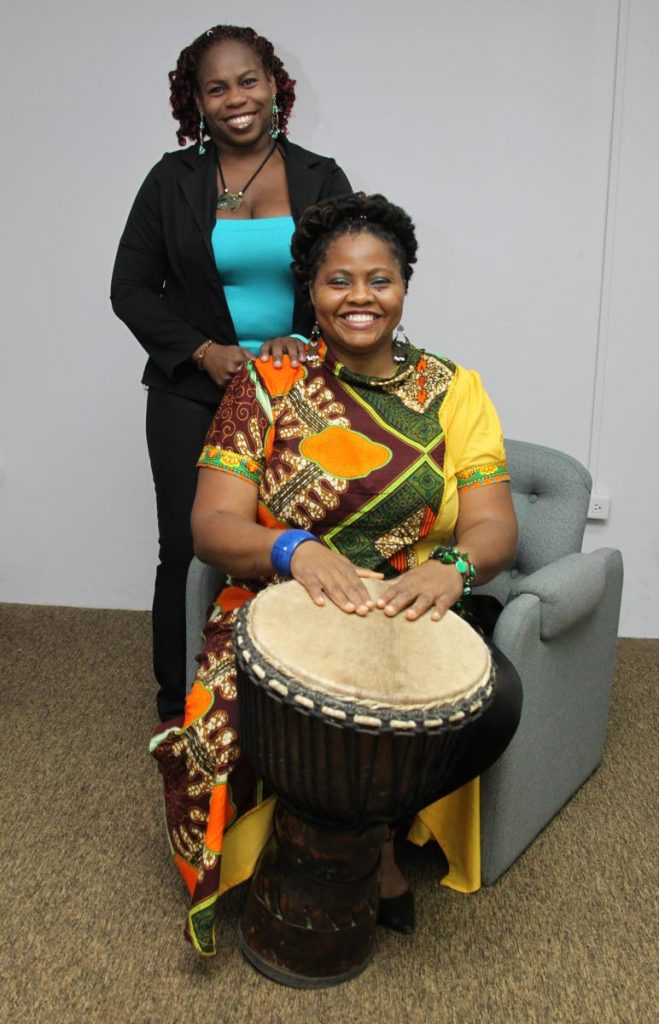 A chance encounter led to the musical partnership between Marisha Lee-Guy and Catherine Williams, whose goal is to promote positive music. Photo by Roger Jacob