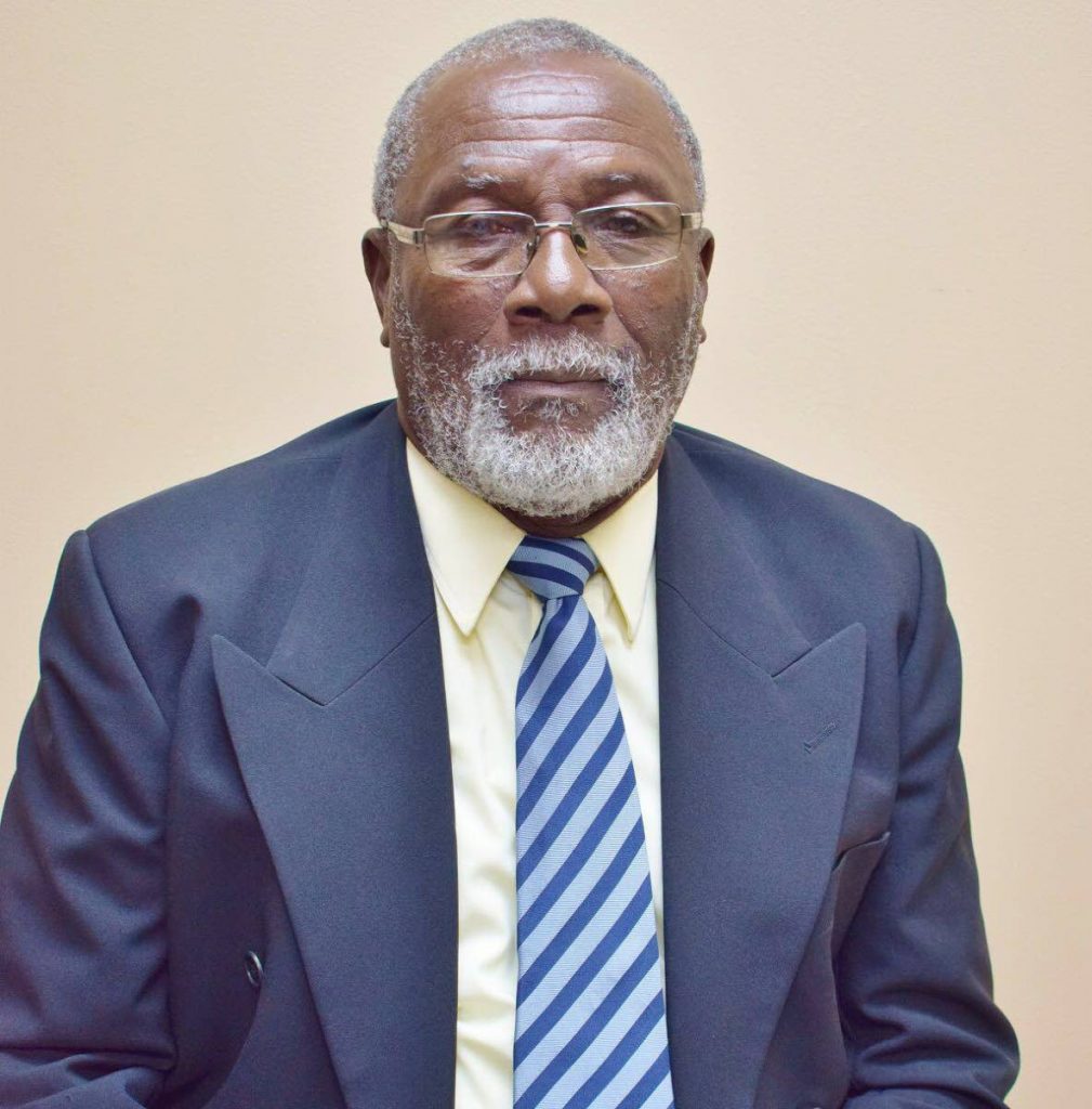 Retired UTT senior lecturer Dr Cyril Collier