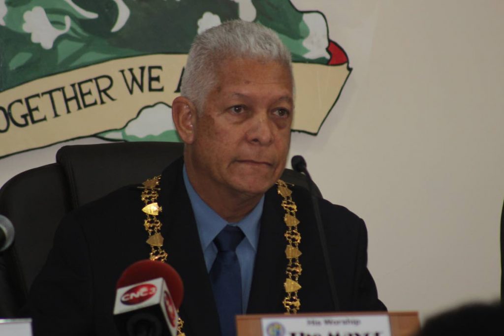 Port of Spain Mayor Joel Martinez.  - 