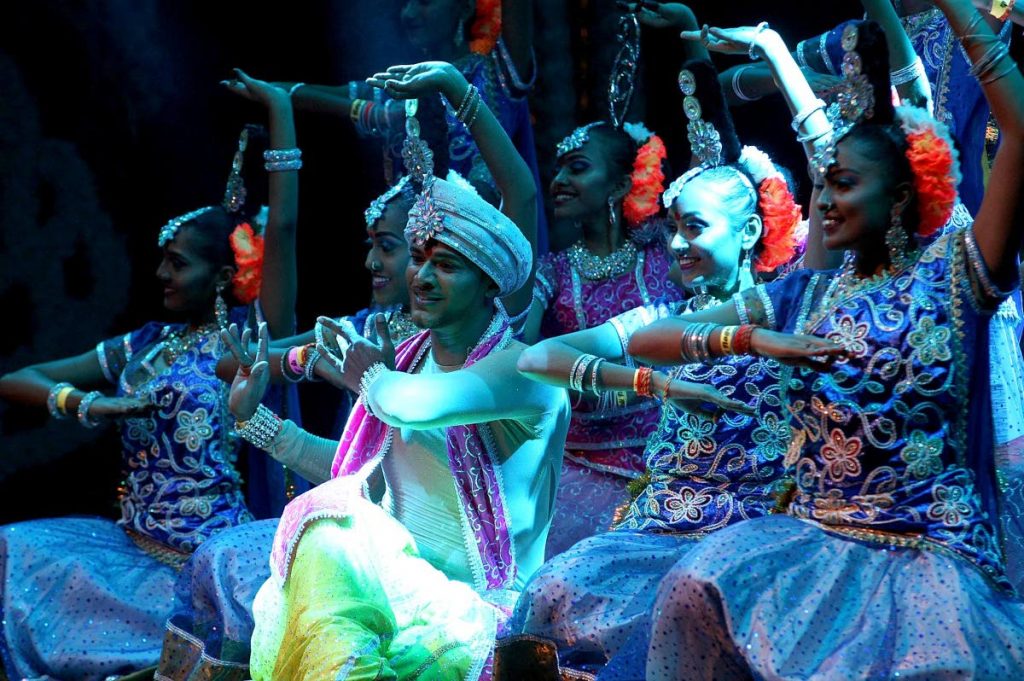 In this November 2018 file photo, Amritam Shakti dancers perform at Divali Nagar, Chaguanas.