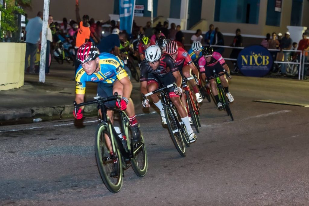 Cyclists take part in the annual Beacon Cycling on the Avenue,on Wednesday, at Ariapita Avenue, Port of Spain. 