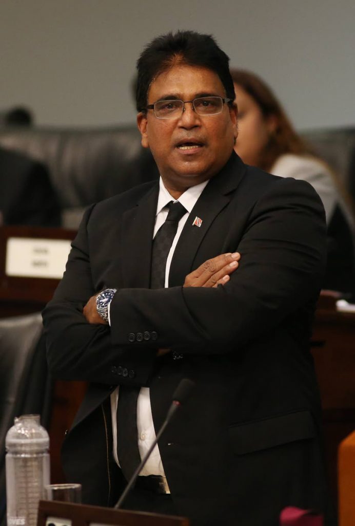 HOUSE REVELATIONS: Oropouche East MP Dr Roodal Moonilal speaking during the budget debate in the House yesterday. 
 - Angelo Marcelle