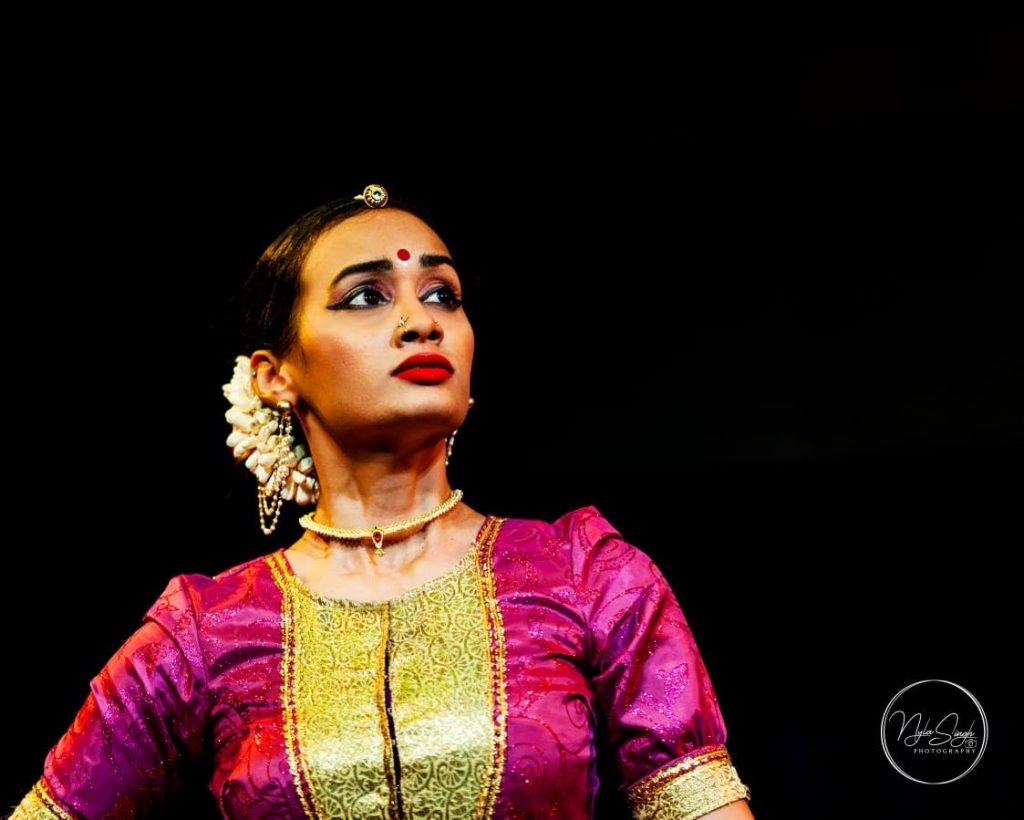 Indian classical dancer Alana Rajah, founder of the Adavallan Art Academy. Photo by Nyla Singh
 - Nyla Singh