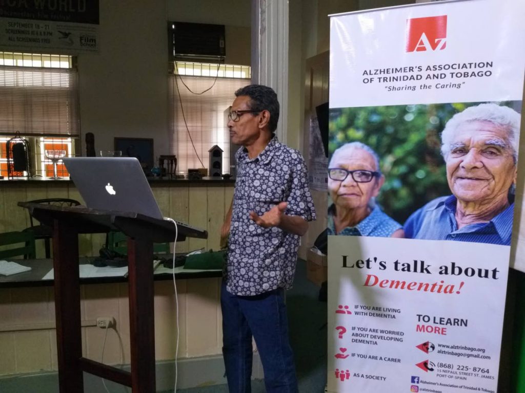 What do you think? Alternative health practitioner Wayne Cezair gives a look at how cocoa can be useful in treating persons suffering with the alzheimer's disease. Cezair presented at a workshop hosted by the POS support group of the TT Alzheimer's Association at the Cocoa Pod, POS.  - Tyrell Gittens