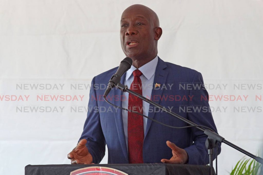 Prime Minister Dr. Keith Rowley

Photo by Marvin Hamilton