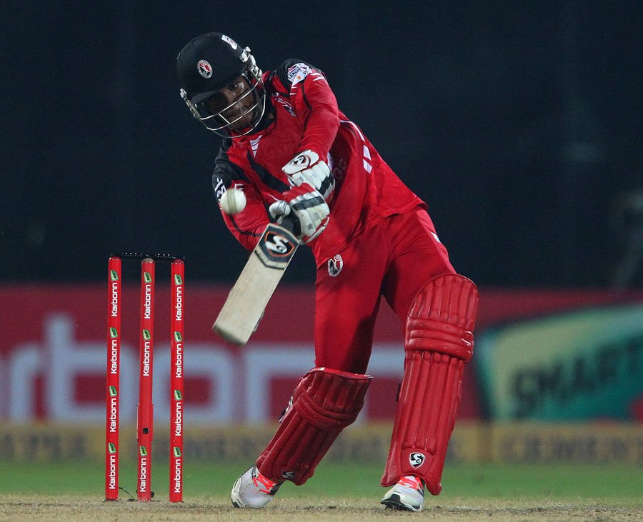 Yannick Ottley's 71 was not enough for the Red Force. Photo courtesy espncricinfo