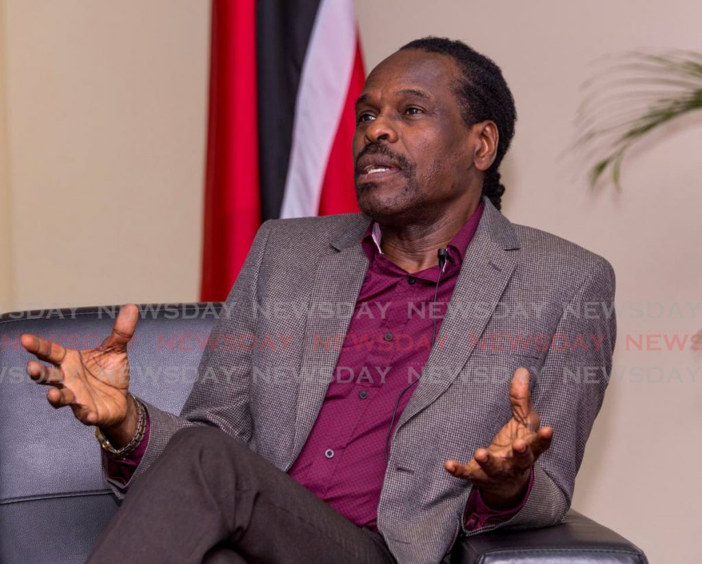 National Security Minister Fitzgerald Hinds.