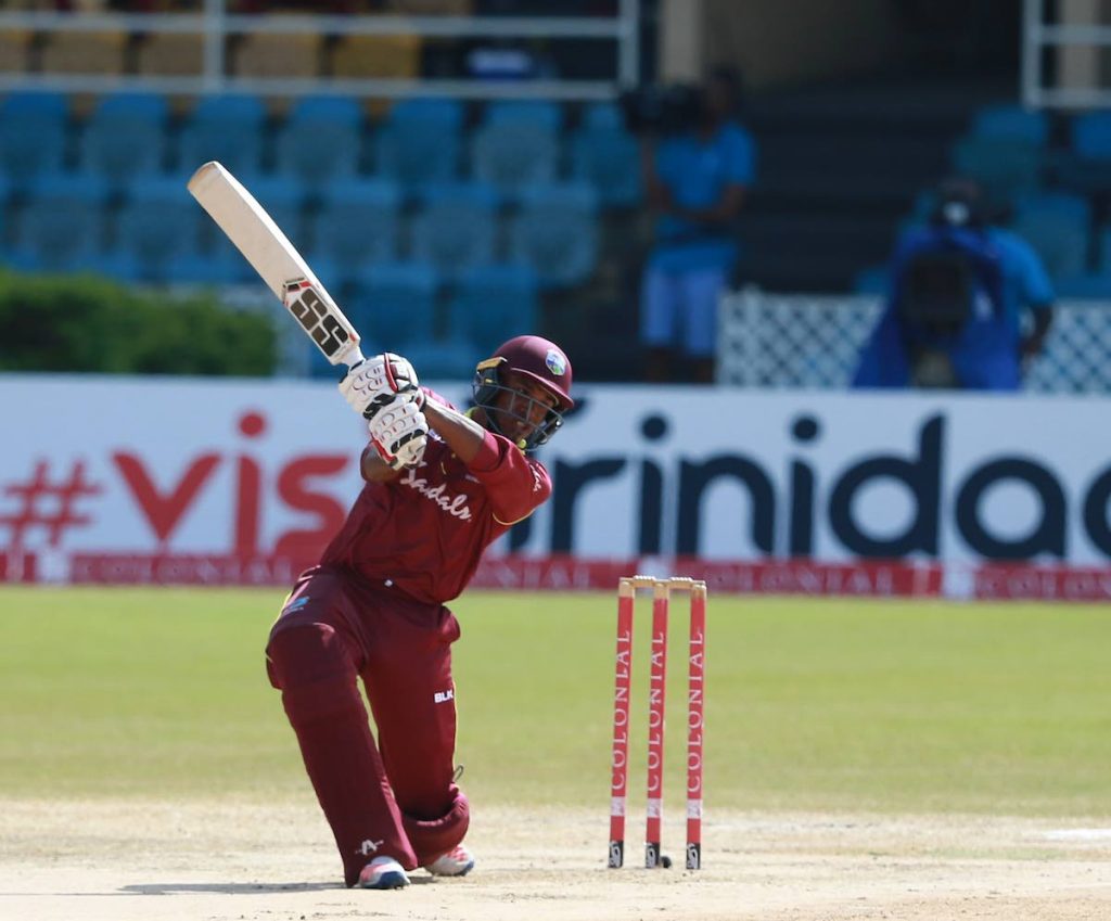 West Indies Emerging players opeining batsman Leonardo Julien. Image: Nicholas Bhajan/CA-images - 