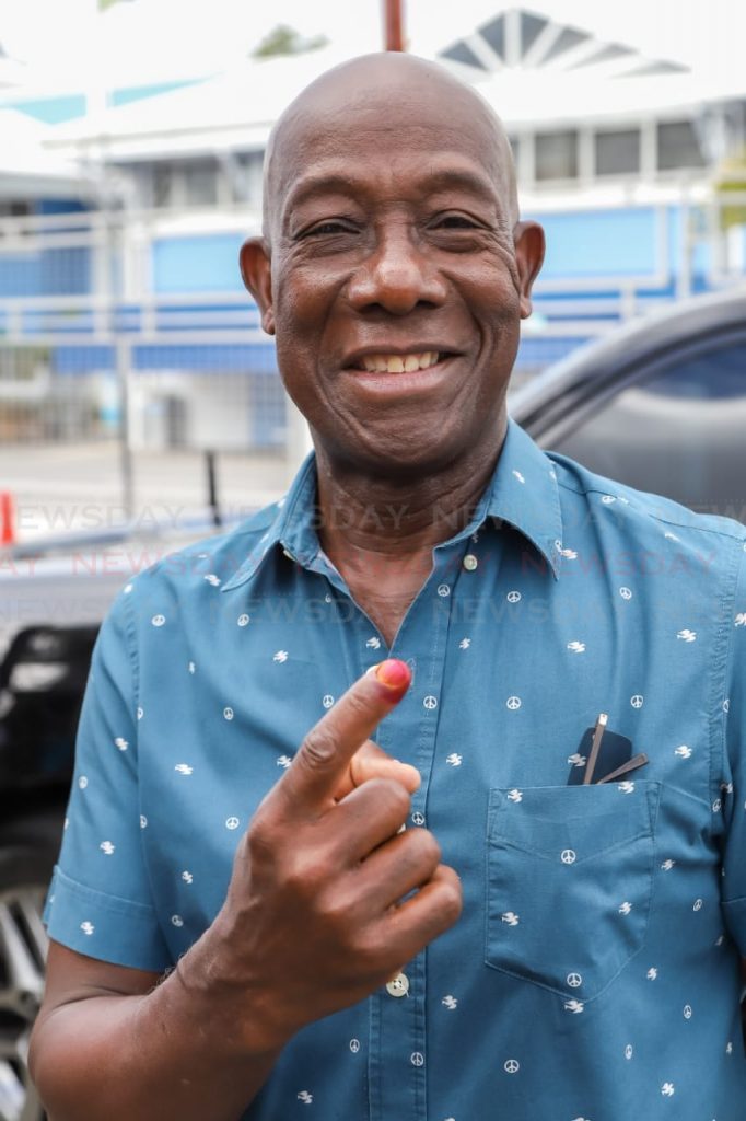 Prime Minister Dr Keith Rowley. Photo by Jeff K. Mayers