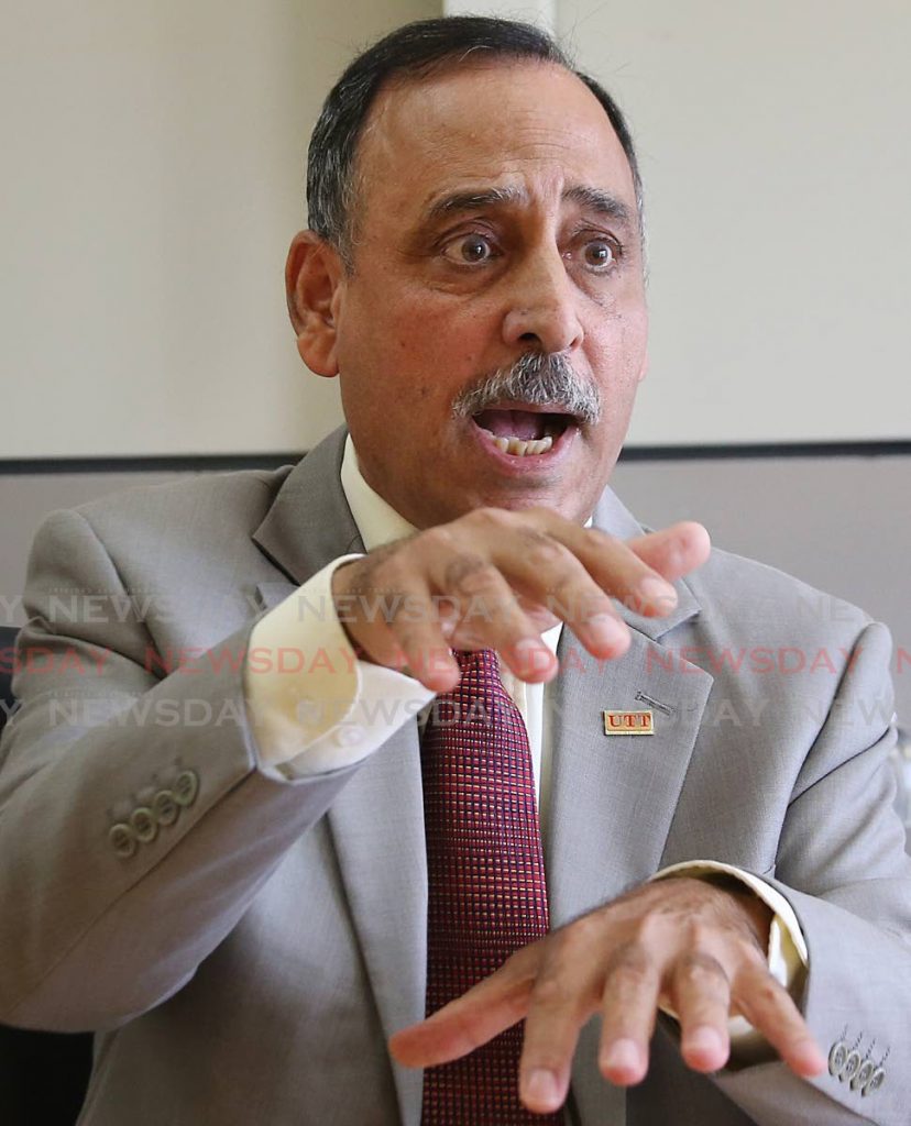 Former president of UTT Prof Sarim Al-Zubaidy  - 