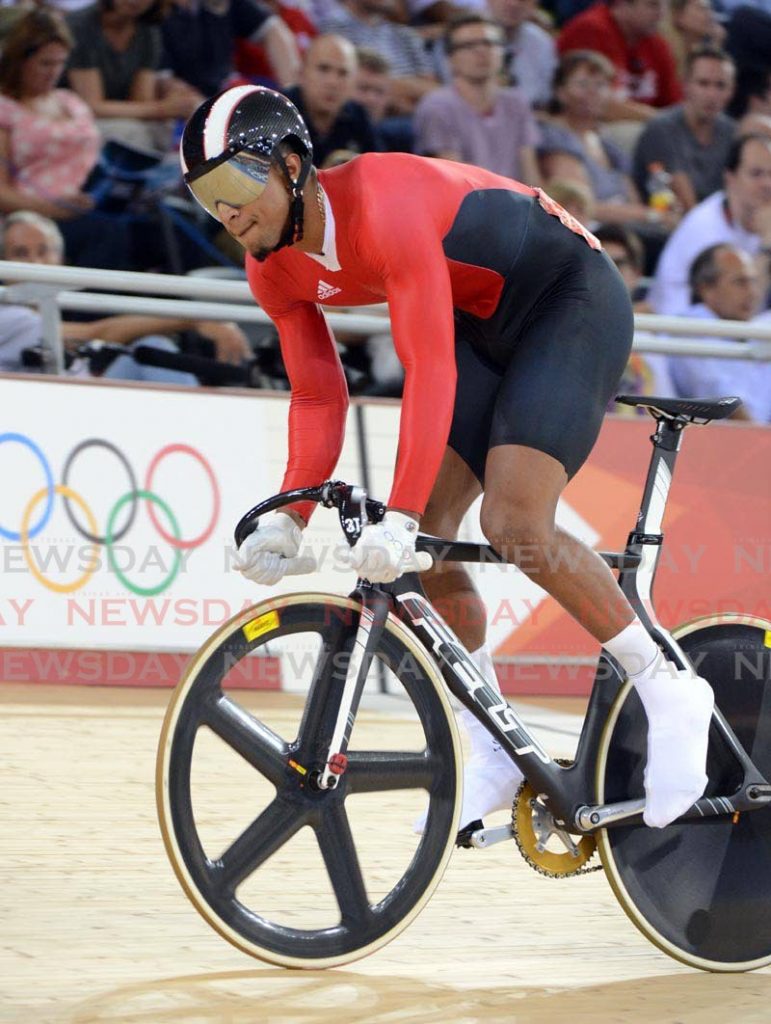 TT Olympic cyclist Njisane Phillip. - 