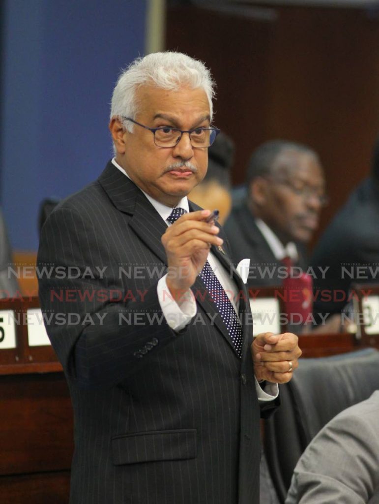 Health Minister Terrence Deyalsingh - 