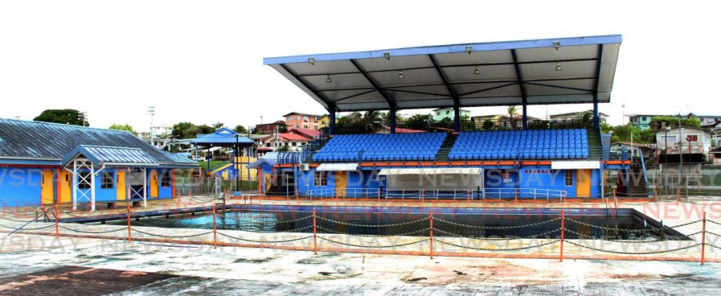 The community swimming pool which has not been in operation for a year.   - Vashti Singh