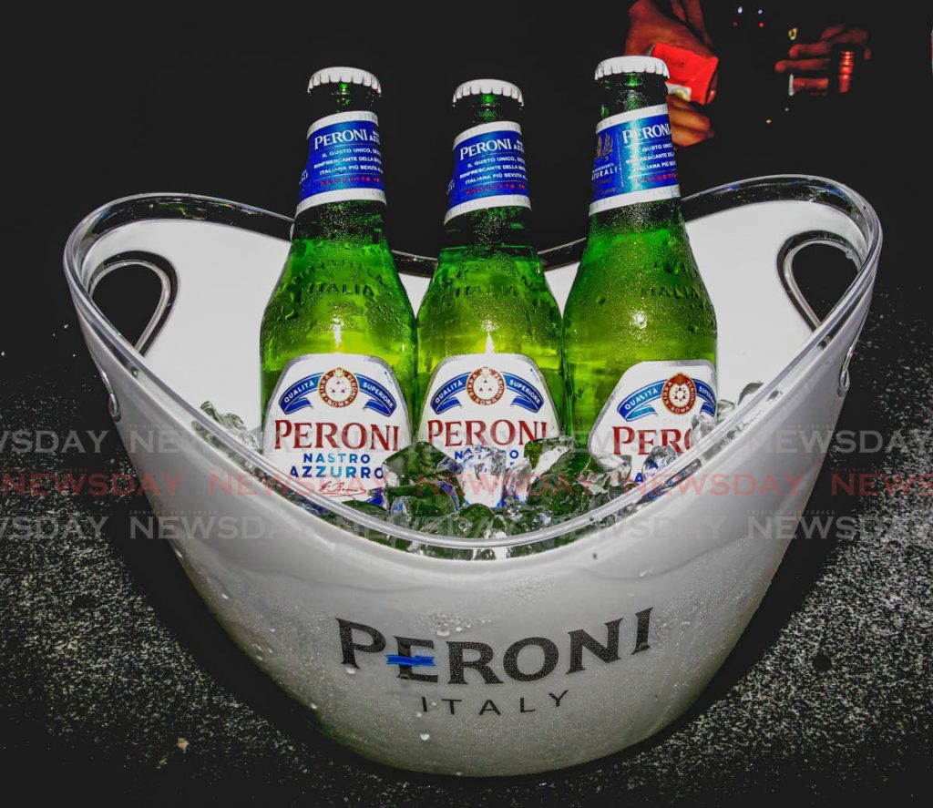 Peroni beer is described as 'drinking a Ferrari in a bottle'.  - ROGER JACOB