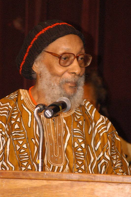 Celebrated Barbadian poet Edward Kamau Brathwaite passed away on February 4 at 89. - 