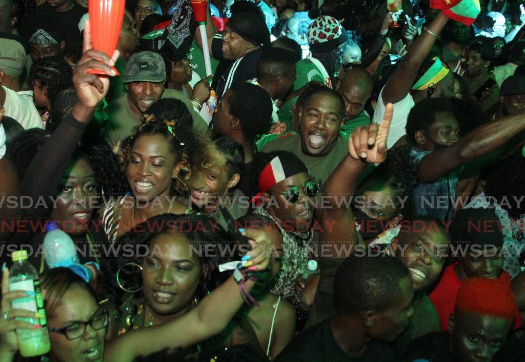 Patrons at Army Fete, Queen's Park Savannah, Port of Spain. File photo. 