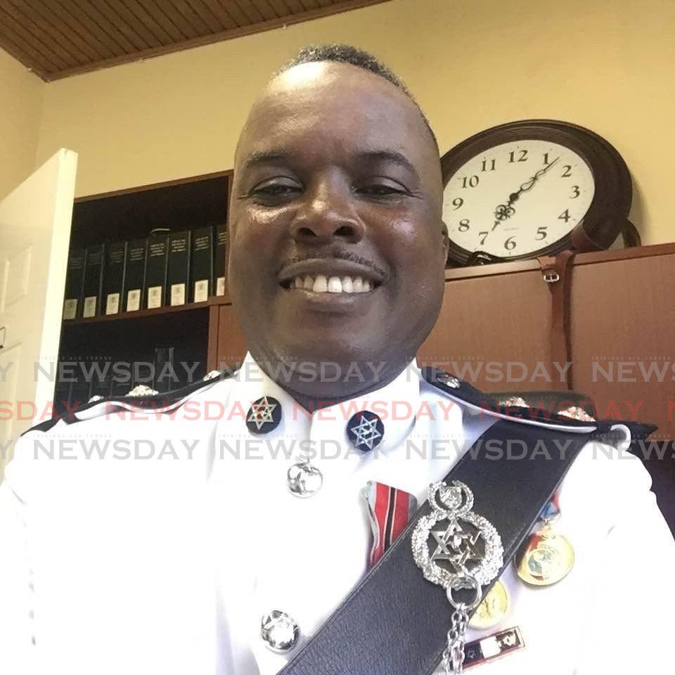 PROMOTED: After he took the Police Commissioner to court, Tobago police officer Collis Hazel was promoted to superintendent on Friday. - 