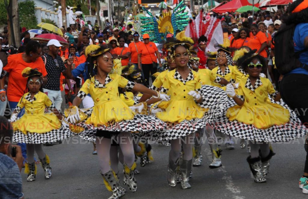 From the band Heart and Soul, these children showed the came out to have a great time at the San Fernando Junior Parade of the Bands.   - Vashti Singh