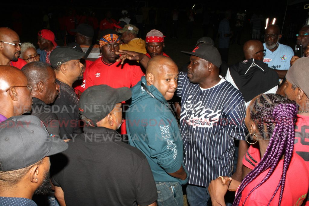 Stick fighting competition in Trinidad