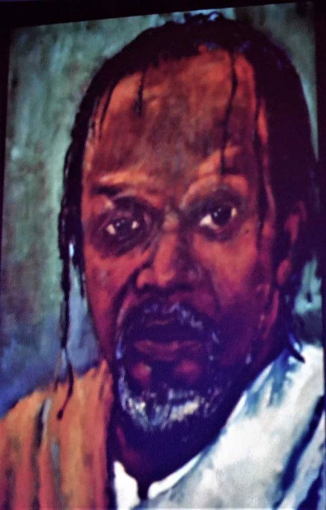 A portrait of Ras Shorty I from the Heritage Series. - 