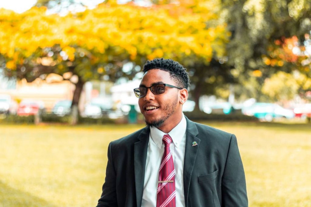 Justin Subero, UWI St Augustine guild president. - The UWI