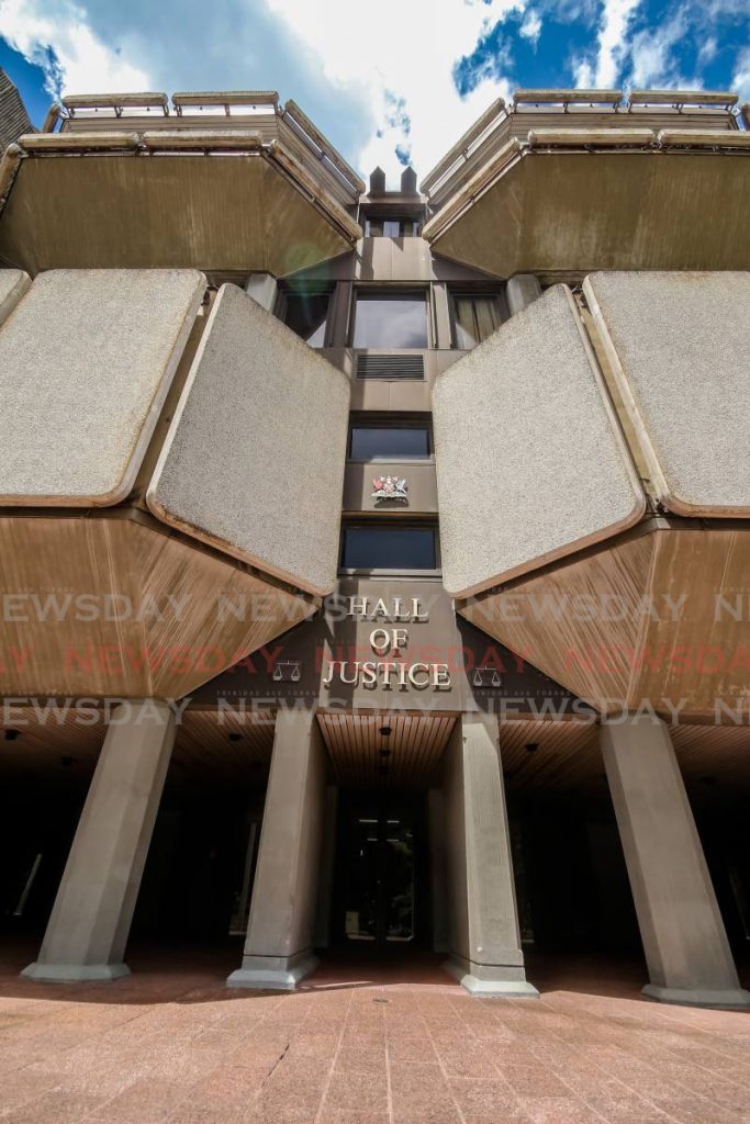 The Hall of Justice in Port of Spain.