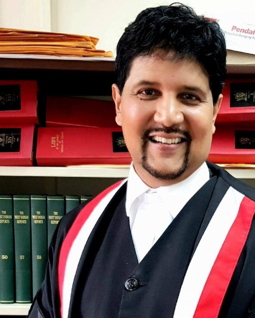 Justice Frank Seepersad. - 