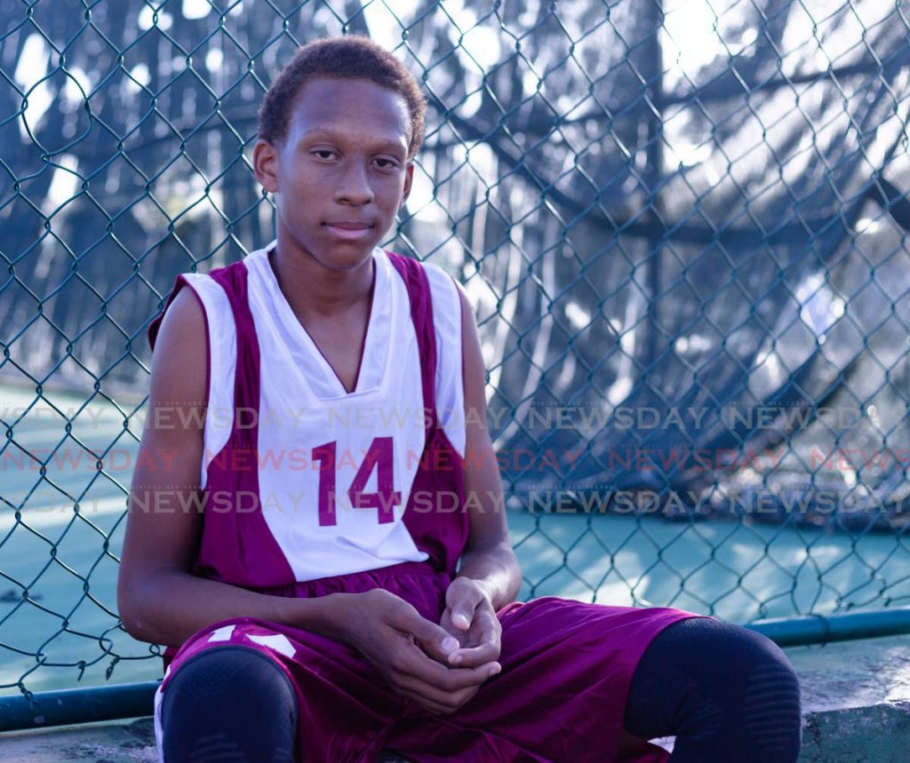 Bishops High School student and basketballer Michael Smith. PHOTO BY DAVID REID  - 
