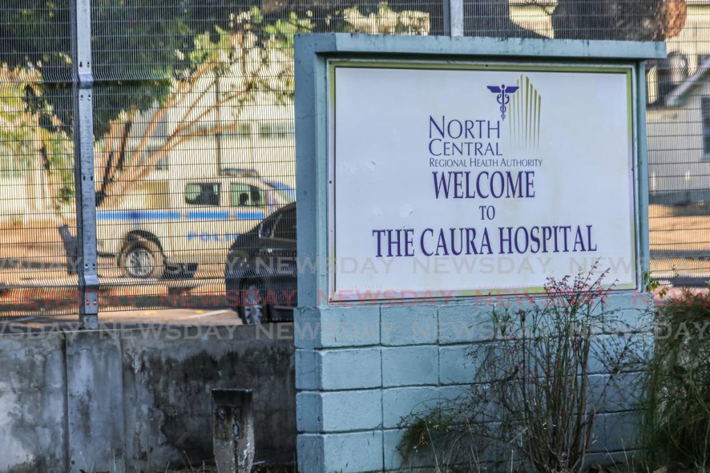 The Caura Hospital where a national athlete is being treated for covid19. PHOTO BY SUREASH CHOLAI  - 