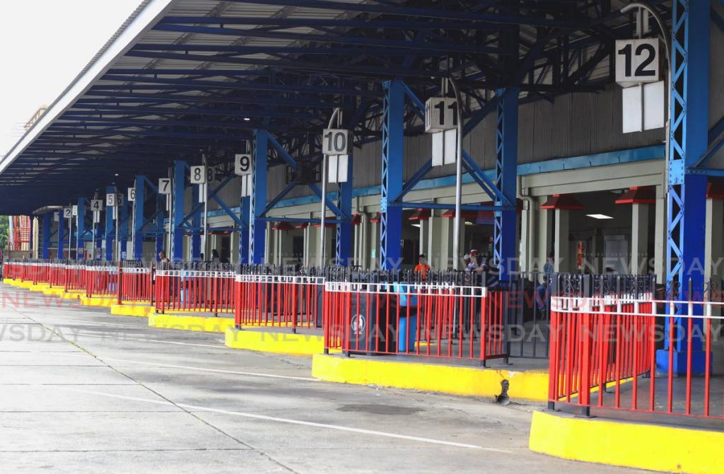 The PTSC terminal at South Quay, Port of Spain. - File photo