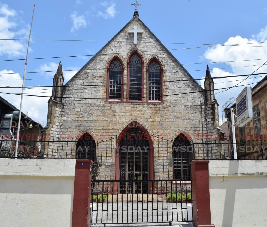 St John's (London) Baptist Church on Pembroke Street, Port of Spain remains closed like many churches as a safeguard against the spread of covid19. PHOTO BY VIDYA THURAB - 