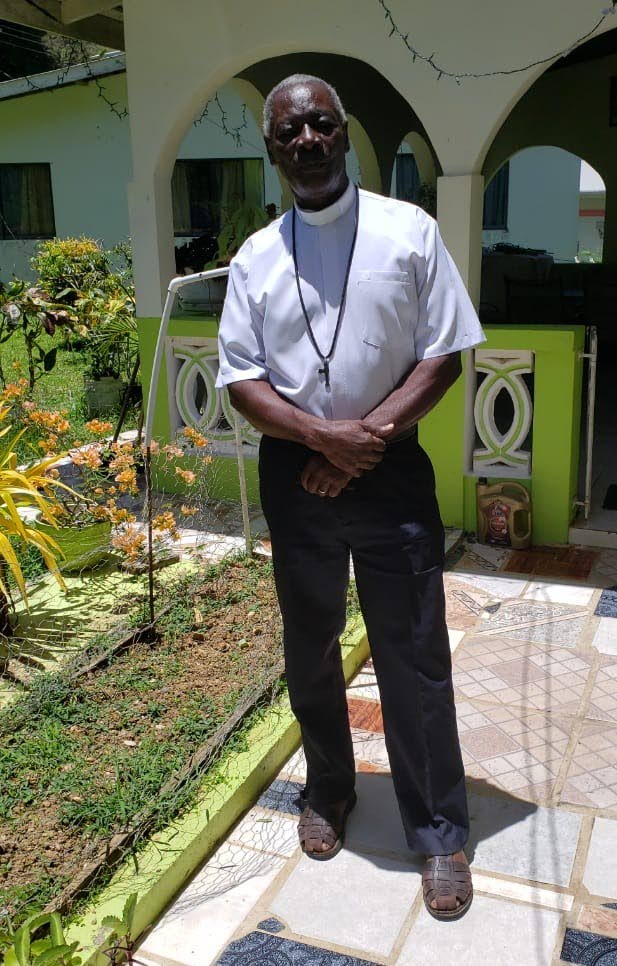 Bishop John Carrington, president of the Tobago United Assembly and pastor of the Mt Beulah Spiritual Baptist Church, Charlotteville. - 