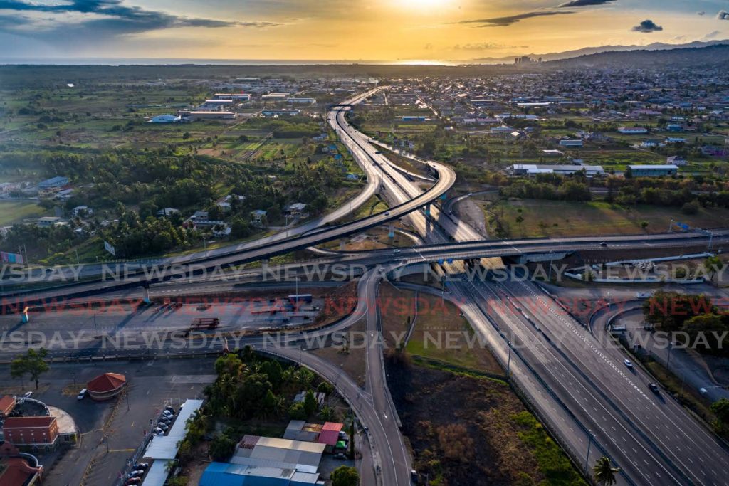 Sunset overlooking the Churchill Roosevelt Highway at the Grand Bazaar flyover  - Jeff Mayers