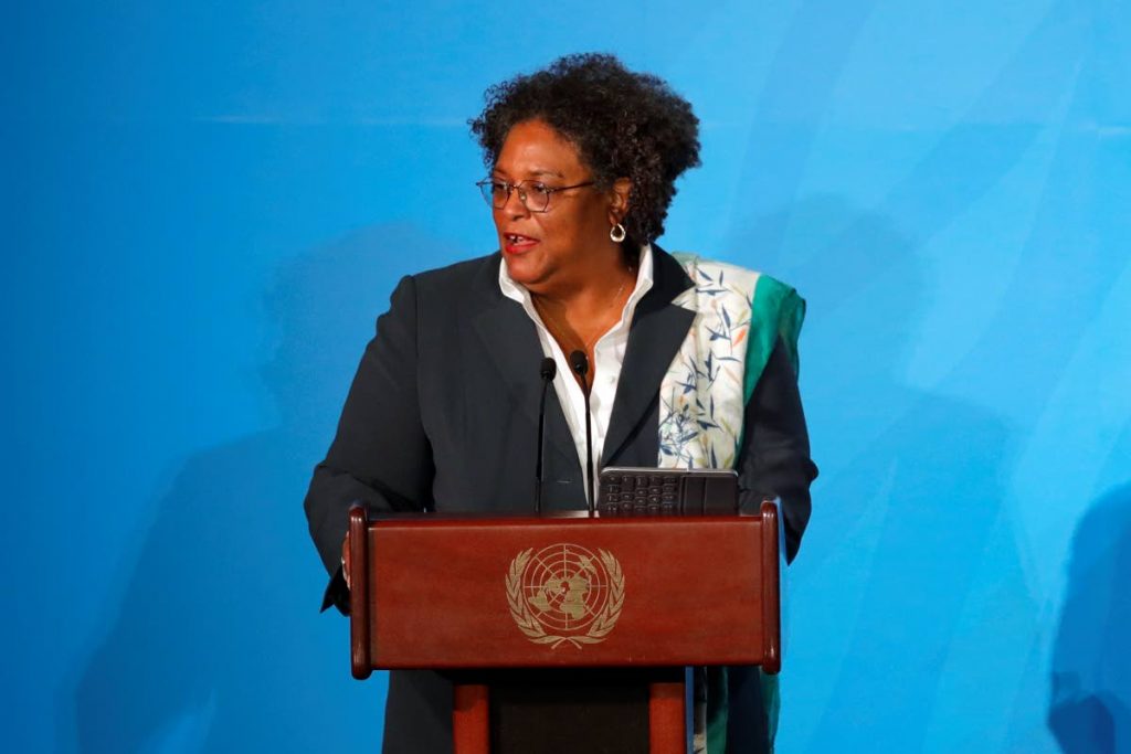Prime Minister of Barbados, Mia Mottley.  - AP