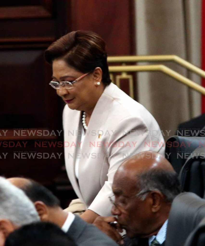 Opposition Leader Kamla Persad-Bissessar - 
