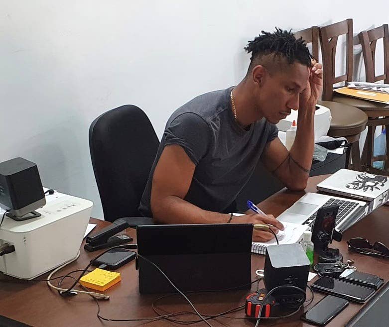 Marketing consultant and lecturer Kristofer Granger has been able to increase his productivity while working from home. - COURTESY Kristopher Granger