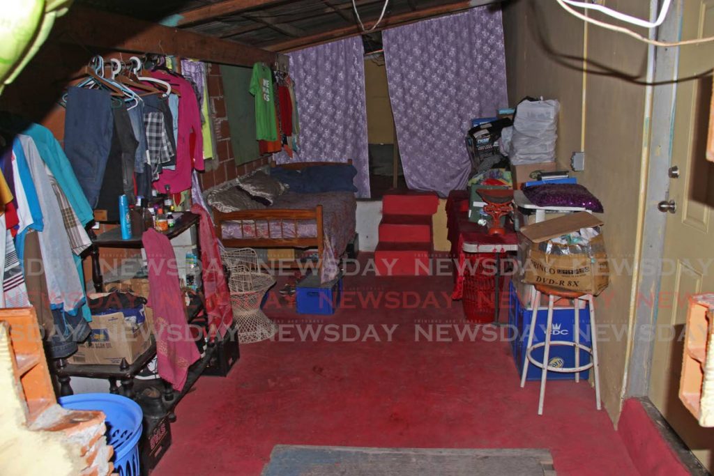 Anthony Grant's bedroom at his home in Chaguanas. - Vashti Singh