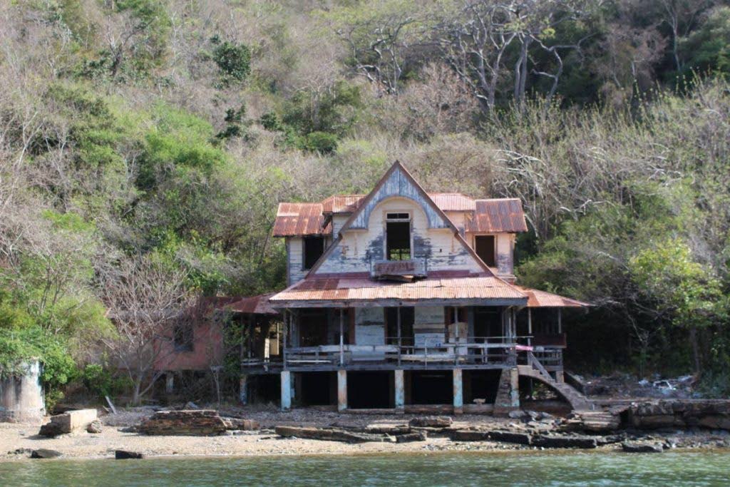 The abandoned Doctor’s House, Chacachacare off the north-western tip of Trinidad.  - 