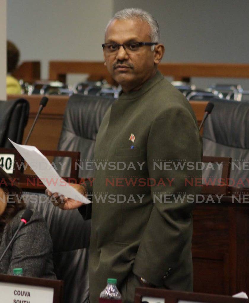 Oppositon MP 
Rudranath Indarsingh - 