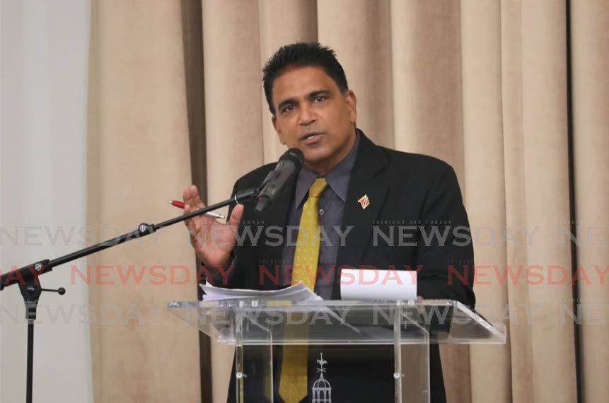 MP for Oropuche East Dr Roodal Moonilal
PHOTO COURTESY OFFICE OF THE PARLIAMENT - Courtesy the Parliament of T&T/Facebook Page