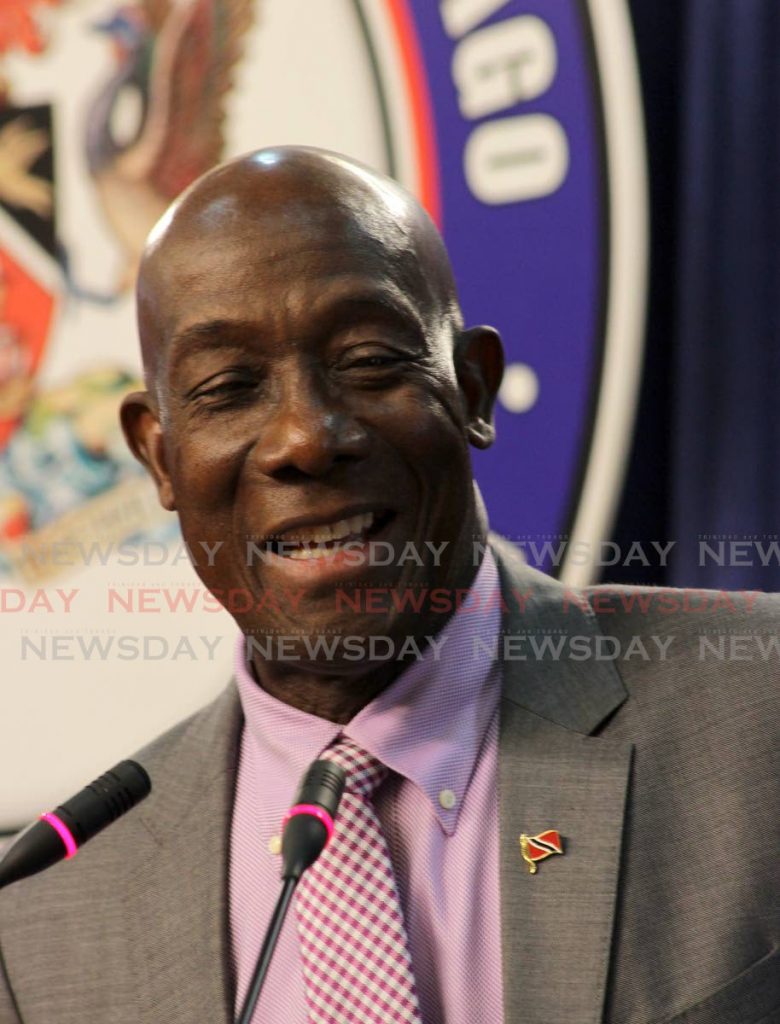  Prime Minister Dr Keith Rowley. - 